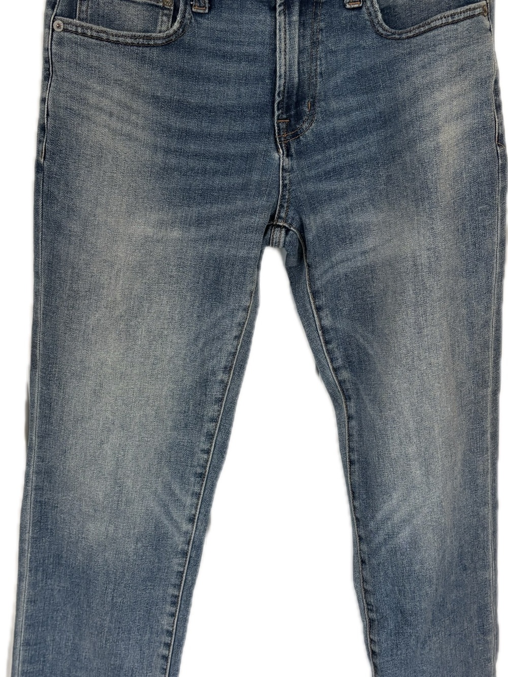 Aeropostale Mens Straight Leg Medium Wash Stretch Denim Jeans W32 x L30